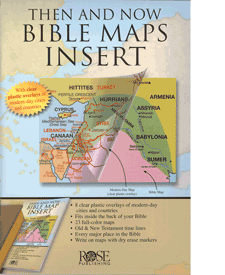 Then and Now Bible Map Insert